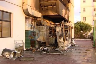 Küche des Restaurant El Asador in Playa del Ingles durch Feuer zerstört