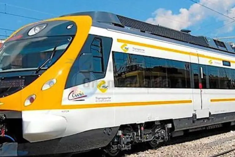 Zug für Gran Canaria