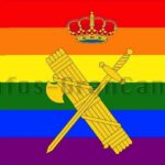 Guardia Civil Regenbogen Flagge