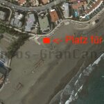Neuer Kiosk am Strand von San Agustin