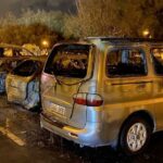 4 Autos in Pozo Izquirdo ausgebrannt