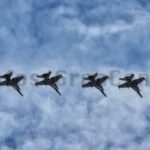 Militaeruebung am Himmel von Gran Canaria - By Fluglotsen Spanien