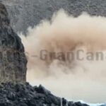 Klippe auf La Gomera abgestuerzt