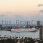 Fähre Tranamediataranea Las Palmas Hafen