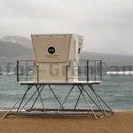 Neue Wachtürme in Las Palmas am Strand