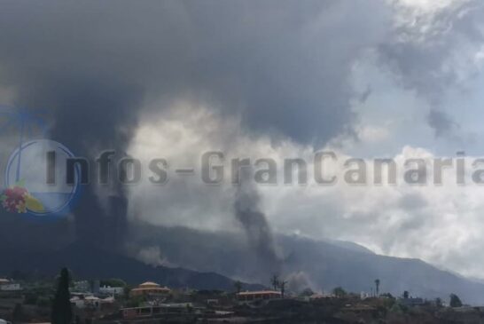 Neue Ausbruchststelle Vulka La Palma - INVOLCAN