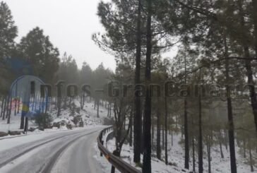 VIDEO: Schneefall auf Gran Canaria durch Sturmtief Celia! Straßen wieder offen!