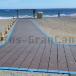 Zugang zum Strand Playa del Ingles