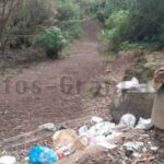 Müll im Barranco Azuaje