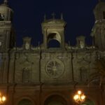 Kirche Santa Ana bei Nacht