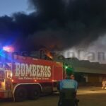 Feuer auf Grossmarkt Las Palmas
