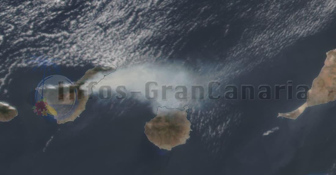 Rauchwolke erreicht auch Gran Canaria