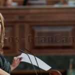Cristina Valido im spanischen Parlament