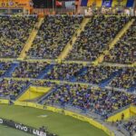 Fans feiern Tore von UD Las Palmas