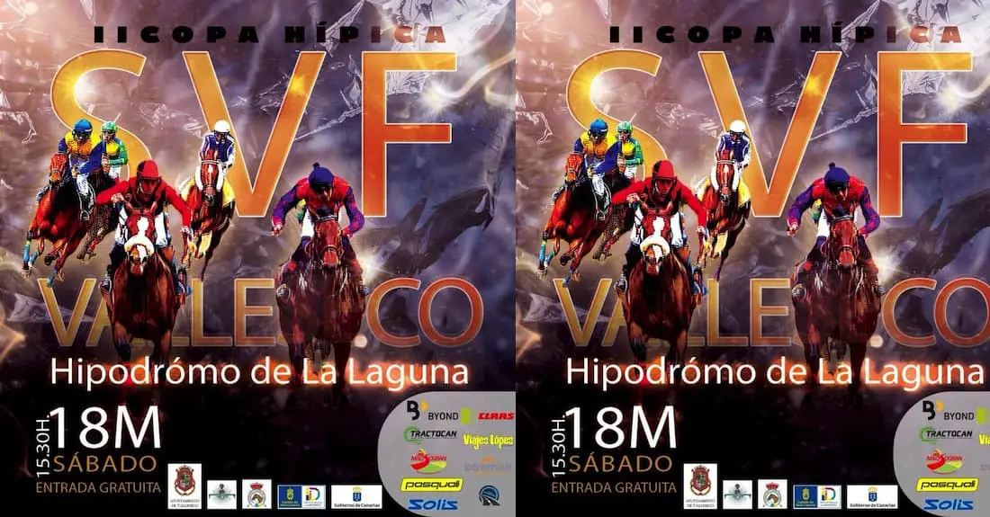 Pferderennen Valleseco Mai 2024