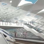 Bahnhof Zug Gran Canaria - Planungszeichnung