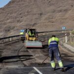 Straßenbau Berge Gran Canaria