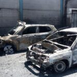 2 Autos ausgebrannt in Arinaga