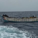 Flüchtlingskrise - Flüchtlingsboot Kanaren - SALVAMENTO MARITIMO