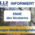 Ende Waldbrandgefahr