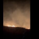 kleiner Waldbrand in Galdar