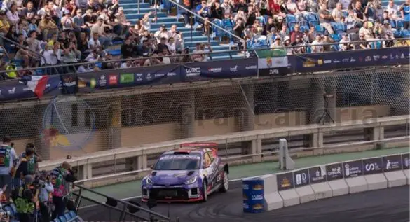 Rallye im Stadion (Cabildo de GC)