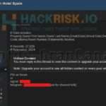 Lopesan wurde gehackt