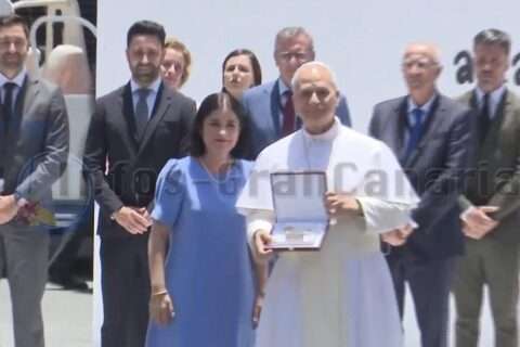 Papst bekommt Stadtschlüssel