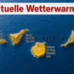Aktuelle Wetterwarnung fast alles GELB